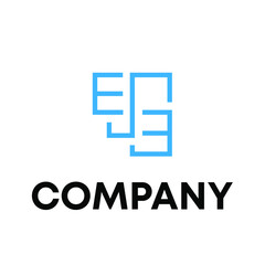 ES logo design
