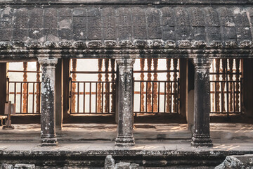 Fototapeta na wymiar ancient khmer temple