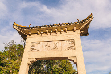 Typical building of ancient Chinese culture