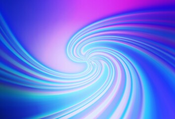 Light Pink, Blue vector glossy abstract backdrop. New colored illustration in blur style with gradient. Background for designs.