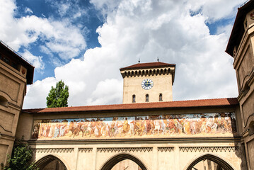 The isartor in munich germany