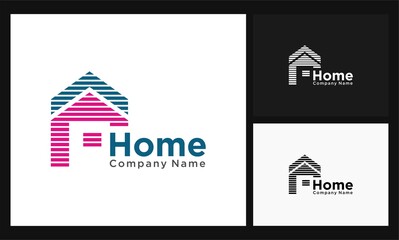 line concept design business building logo