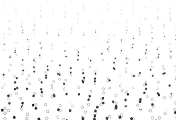 Light Silver, Gray vector template with square style.