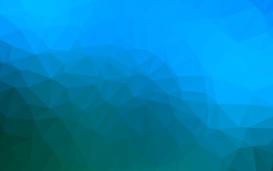 Light BLUE vector blurry triangle texture.