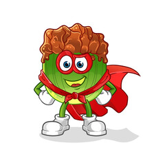 lettuce with bulgogi sauce heroes vector. cartoon character
