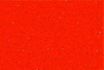 Light Orange vector texture with disks.