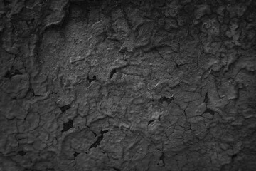 Old black wall.