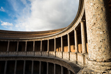 Obraz premium Palace of Charles V, Granada, Spain.