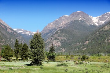 Fototapeta na wymiar Colorado landscape - Rocky Mountains