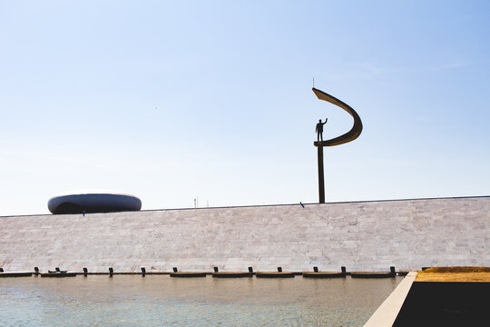 Museu do Memorial JK, uma homenagem ao Ex-Presidente da Rep&uacute;blica Federativa do Brasil Juscelino Kubitschek. Bras&iacute;lia, Distrito Federal - Brasil. 

