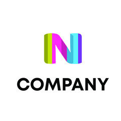 N logo