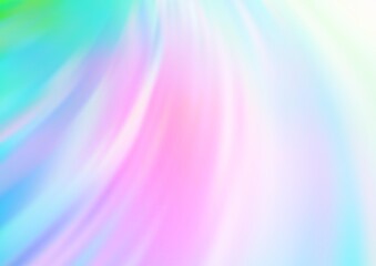 Obraz premium Light Multicolor, Rainbow vector template with bubble shapes.