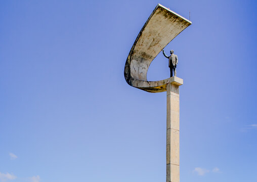Museu do Memorial JK, uma homenagem ao Ex-Presidente da Rep&uacute;blica Federativa do Brasil Juscelino Kubitschek. Bras&iacute;lia, Distrito Federal - Brasil. 

