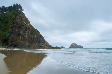 Short Beach, Tillamook, Pacific Northwest,Oregon, USA.