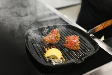 chef kitchen food cook restaurant cafe cooking gastronomy dish grill