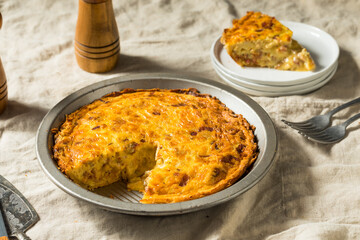 Homemade Breakfast Bacon Quiche