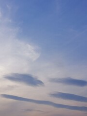 blue sky with clouds