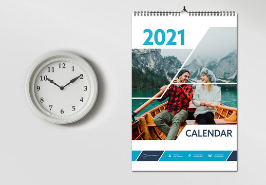 2021 Wall Calendar Layout