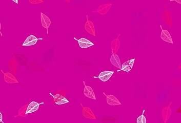 Light Purple, Pink vector doodle cover.