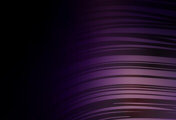 Dark Purple vector blurred pattern.