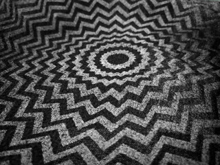 black and white maze