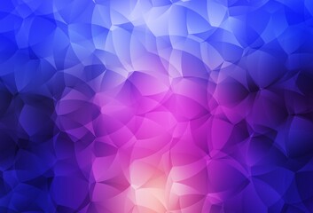 Fototapeta premium Light Blue, Red vector backdrop with memphis shapes.