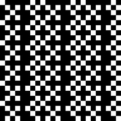 Fototapeta premium Tiles wallpaper. Seamless pattern. Checks ornament. Squares illustration. Ethnic motif. Shapes backdrop. Forms background. Digital paper, textile print, abstract