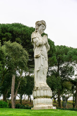 Fototapeta premium buddha statues in the famous Bacalhoa Buddha Eden Garden in central Portugal