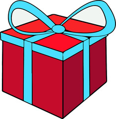 red gift box