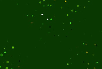 Light Green vector texture with disks.