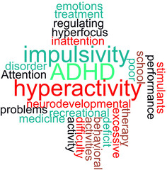 ADH Typography vector word cloud.