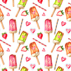 Sweet and romantic pattern