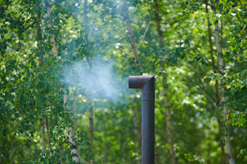 Pipe of the samovar