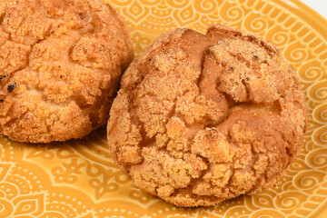 Corn bread is a bread made from corn flour and wheat