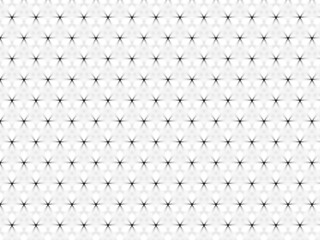 Seamless star pattern in black on white background