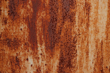 Close-up of rusty metal texture.