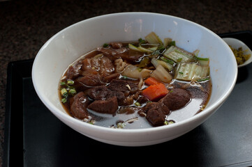 Taiwanese beef noodle soup