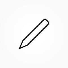 pencil line icon