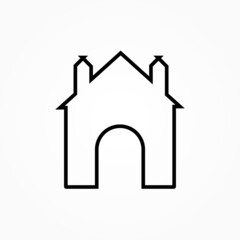house icon on white