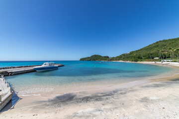 Obraz premium Saint Vincent and the Grenadines, Adams Bay, Bequia