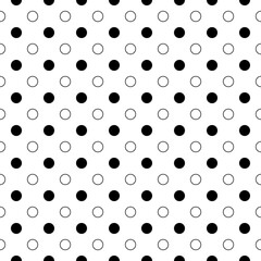 Circles pattern. Circular figures seamless ornament. Rings backdrop. Circle shapes background. Ring forms motif. Geometric wallpaper. Digital paper, textile print, web design, abstract image. Vector.