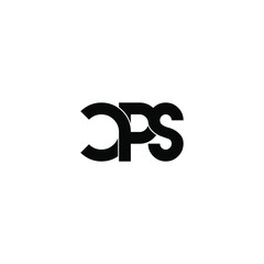 cps letter original monogram logo design © ahmad ayub prayitno