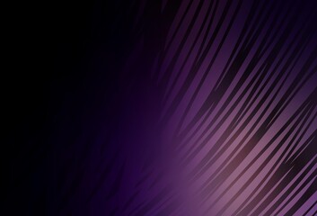 Dark Purple vector blurred shine abstract texture.
