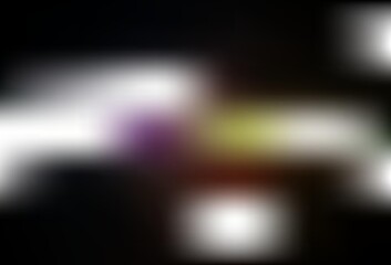 Dark Pink, Yellow vector blurred bright template.