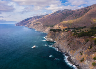 Big Sur aerial view 