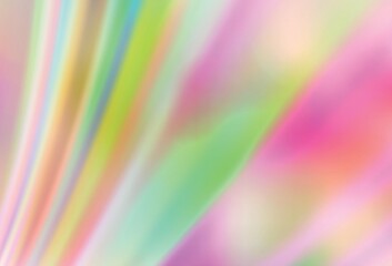 Light Pink, Yellow vector blurred bright pattern.