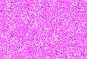 Light Purple vector layout with flat lines, dots.