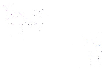 Light Blue, Red vector pattern with christmas stars.