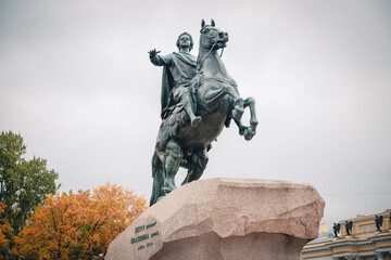 Obraz premium Bronze Horseman 