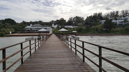 Naklejka premium pier